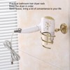 Hair Dryer Holder Antique Brass Hair Care Tools Holder Wall