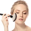 Luxspire Professional Fan Make-Up Brush, Single Soft Foundation Face Powder