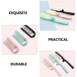 Mikinona Folding Hair Combs for Travel Compact Brush for Women Men Hair Tool Set