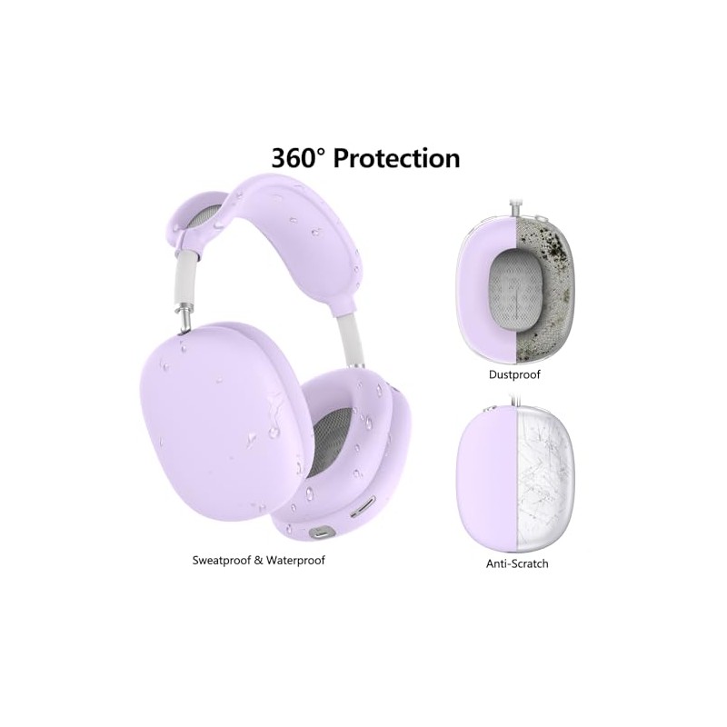 Funda de silicona para AirPods Max 2/AirPods Max (2026/2024/2020), color