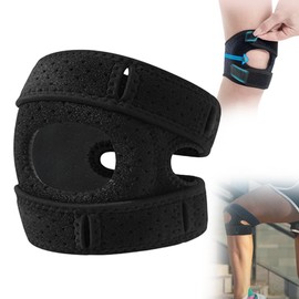 Taechalingo Patella Kniebandage Männer Damen,Kniebandage Für Männer Damen,Knieschutz Polster Stabilisierung Kniestütze Sport,für Meniskusriss Knieschmerzen Sport Arthritis Erholung Einstellbar