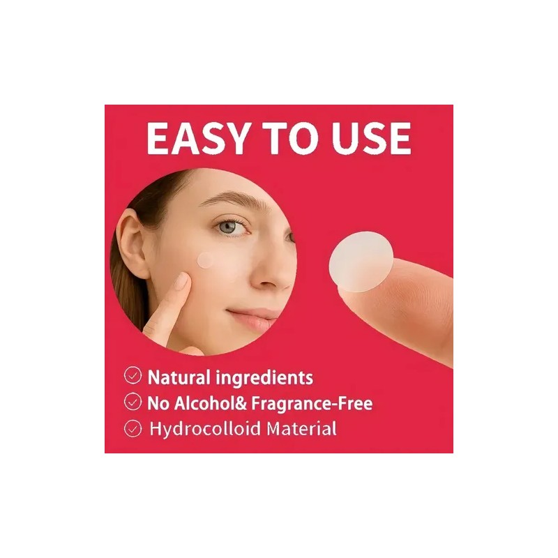1200 Parches De Hidrógel Para Cobertura De Acne Hombre Mujer