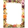 Fall Floral Letterhead Laser & Inkjet Printer Paper, 25 pack