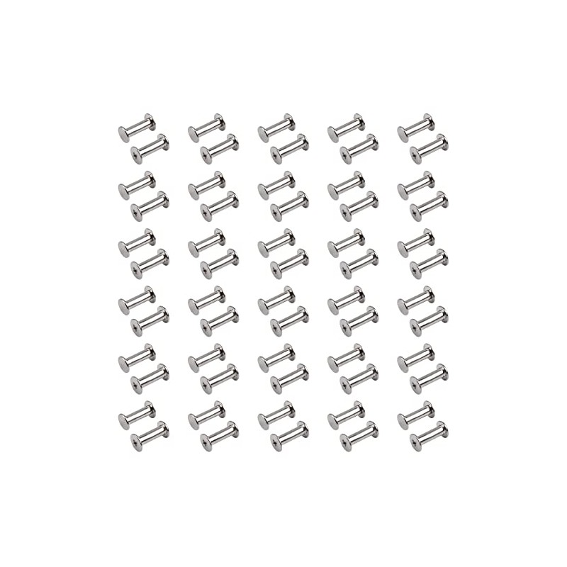 INCREWAY Phillips Screws, 60 Sets 5mm X 15mm Nickel Plated