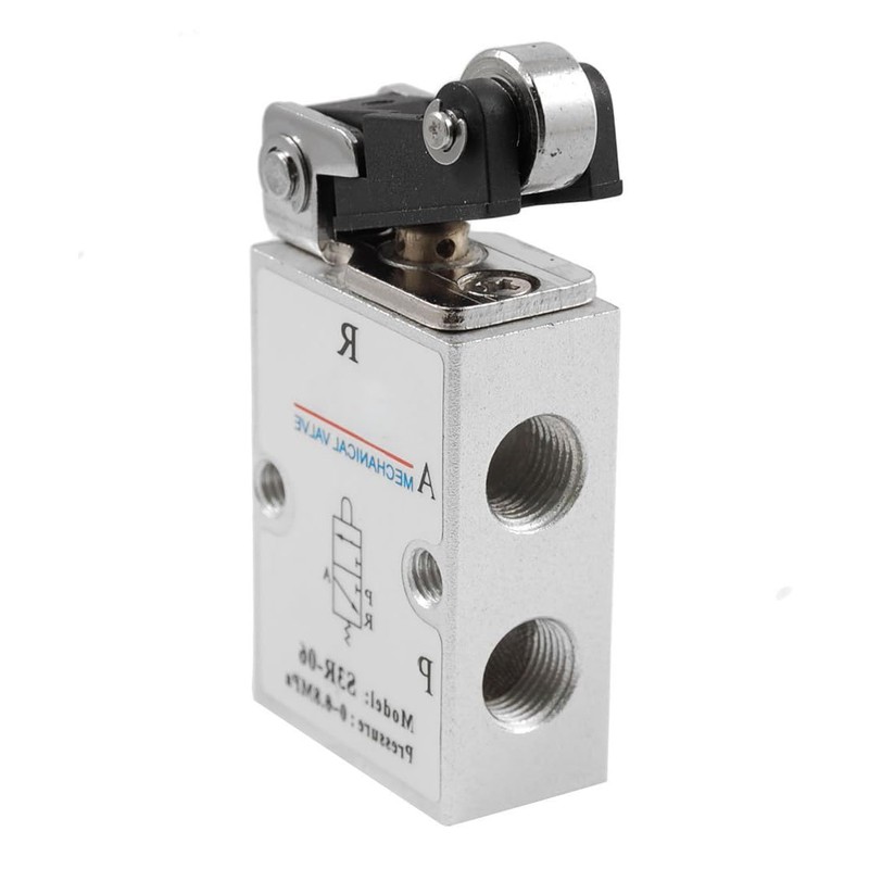 Pneumatic Shuttle Valve, M5 2 Position 3 Way Direct Acting