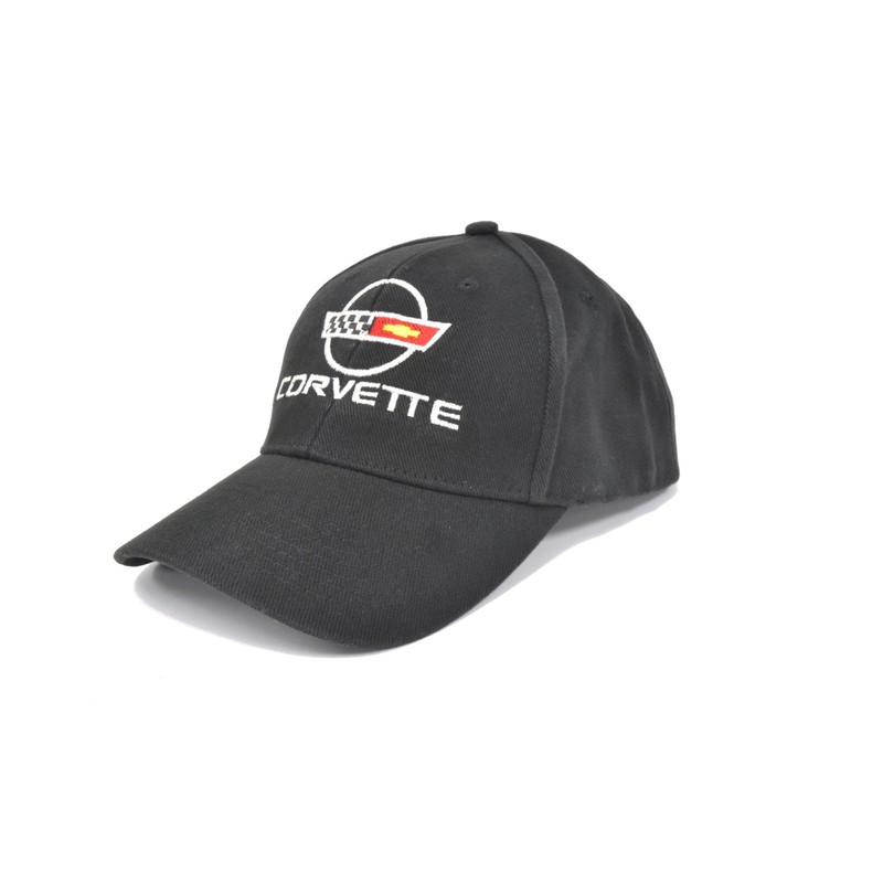 Corvette C4 Embroidered Black Hat