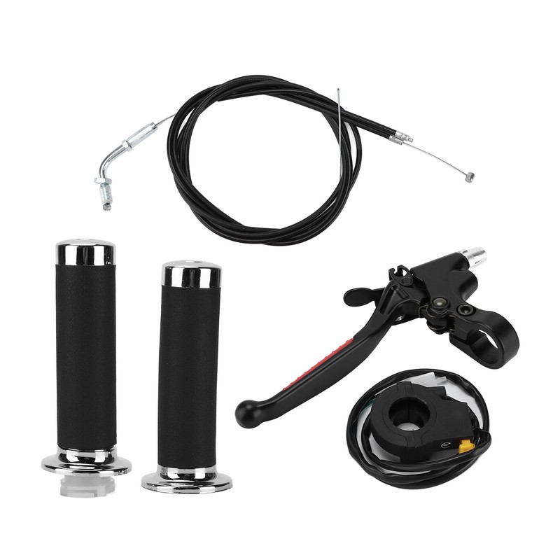 Throttle Clutch Handle Kit Waterproof Ergonomic Replacement for 49cc 60cc