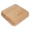 Wood Salad Bowl Square Thicked Simple Food Rice Salad Bowl
