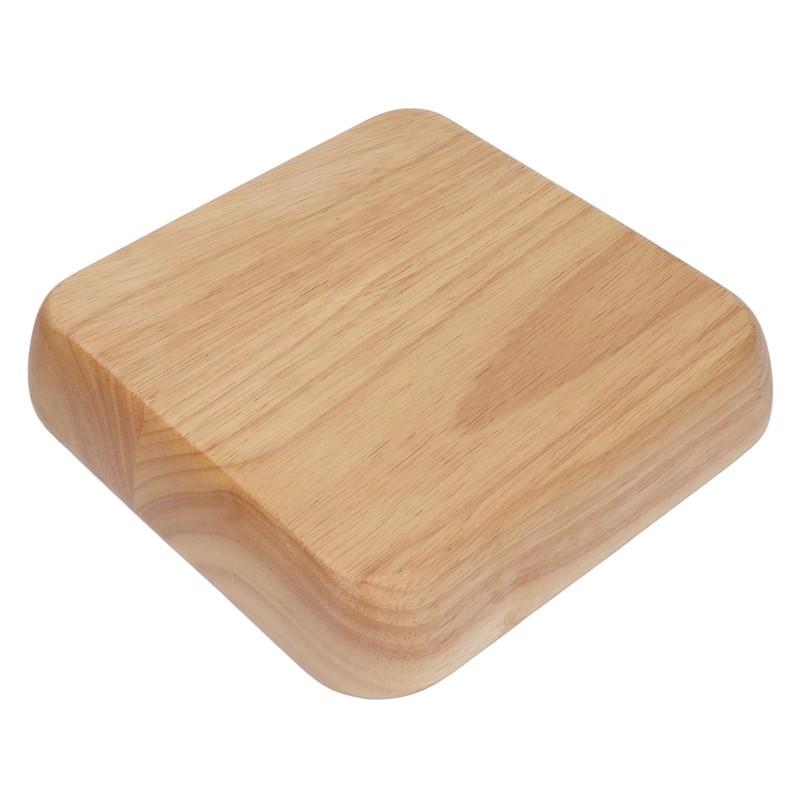 Wood Salad Bowl Square Thicked Simple Food Rice Salad Bowl