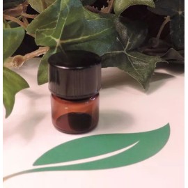 Essential Oil AMBER GLASS VIALS w/orfice1ml Sample Dram Bottles 1/4 Dram Vial - 18