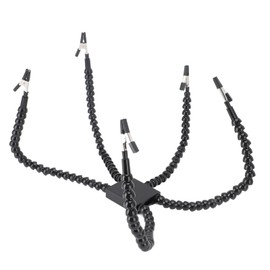 Jectse Third Hand Soldering Tool Flexible Arms Soldering Holder Third Hand Tool for Circuit Board Holding PC Plastic for Crafters