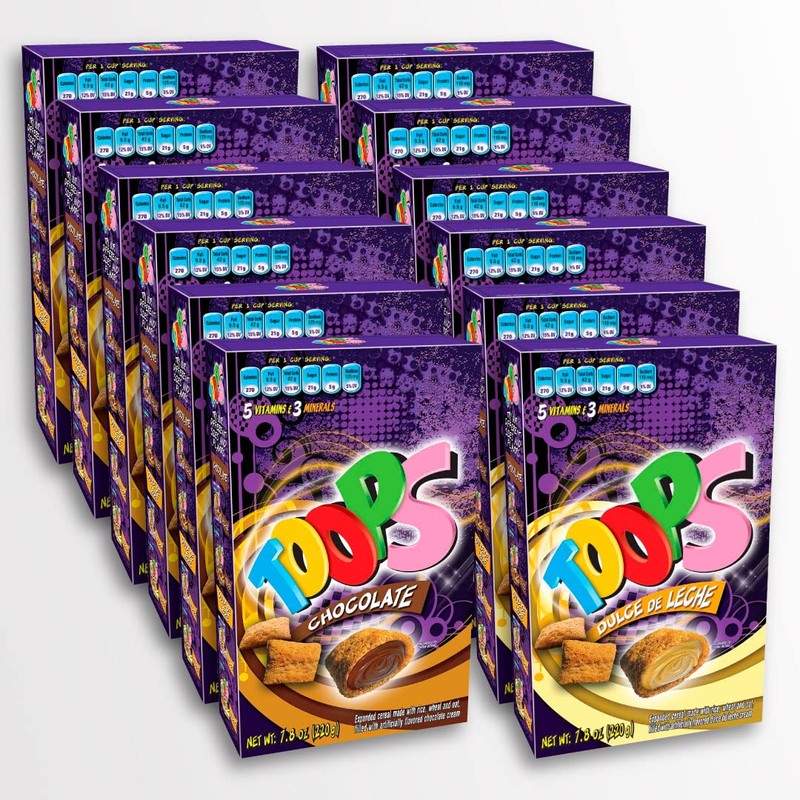 Toops Bundle – Cereal filled with Chocolate Cream 220g /