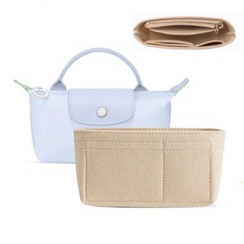 Mini Folding Handbag Organizer,Bags Suitable For Longchamp Bag Storage, Bag Storage Insert Suitable For Longchamp Mini Bag Storage, Storage Bag Suitable For Longchamp Le Pliage Mini Size