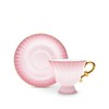 T2 Tea-Ombre Opulence Pink Cup And Saucer 170ml