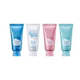 SHISEIDO Senka Perfect Whip Face Wash Cleaning Foam Collagen Cleanser 120g USA - Senka Perfect: White Clay