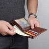 Katotey Men RFID Blocking Bifold Wallets Soft Genuine Leather, Mens