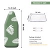 SheeChung 12.5"x32" Small Ironing Board Cover and Pad,Fits Mini Table