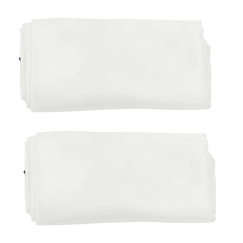 2pcs Emergency Fire Blanket Fiberglass Good Insulation Easy to Use