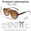 FEISEDY Retro Sunglasses for Women Men Trendy Aviator Sunglasses Classic
