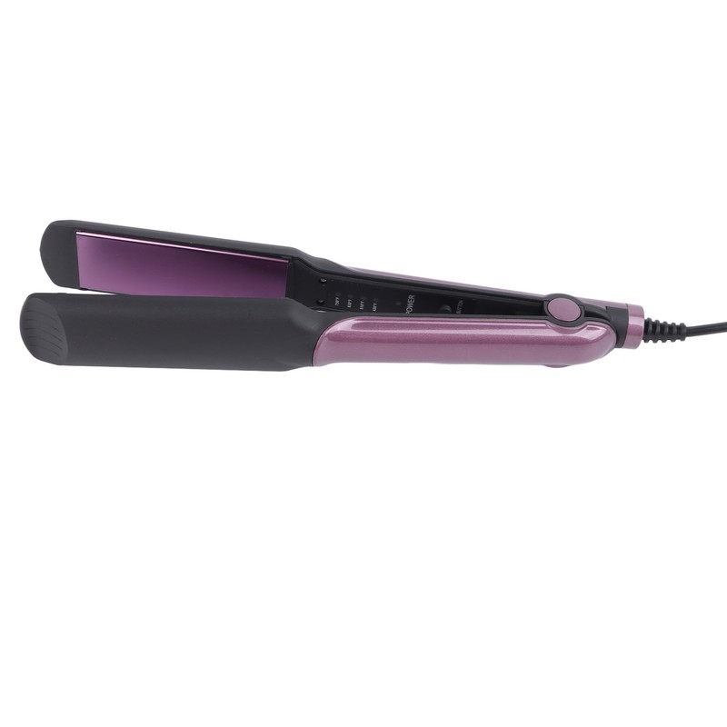 Hair Straightening Flat Iron Frizz Control Ceramics Adjustable Fast Heating