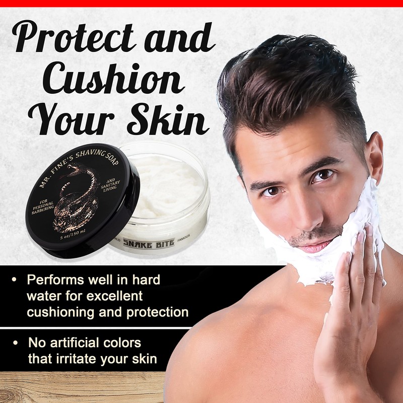 Fine Accoutrements Snake Bite Shaving Soap 150ml