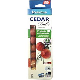 Household Essentials 24 Pack of Cedar Balls
