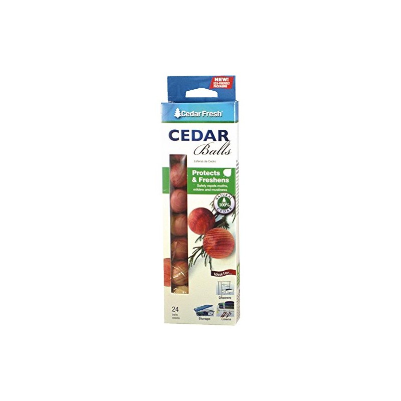 Household Essentials 24 Pack of Cedar Balls