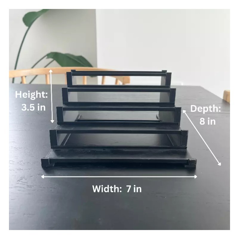 Pez Dispenser Stadium Display Stand, Display Case Holds 25 Footed