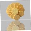VICASKY 50pcs Round Facial Cleansing Sponges Soft Exfoliating Makeup Removal