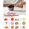 Picador manual de 400 ml – Picador de verduras de