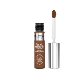 L'Oréal Paris Concealer for a Natural Radiant, Moisturising and Plumping, Face Makeup with Hyaluronic Acid and Caffeine, True Match Radiant Serum Concealer 12N, 11 ml