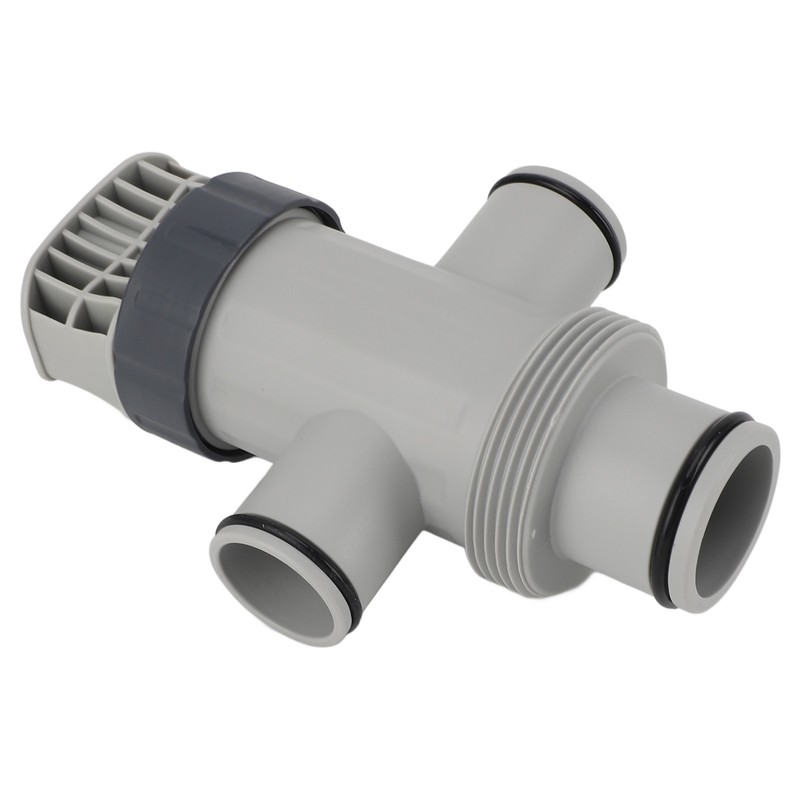 Dual Split Hose Plunger Valve for Intex 11872 Plastic Pool