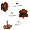 Angoily Self Tapping Knobs, 8PCS Solid Wood Handle Drawer Pulls