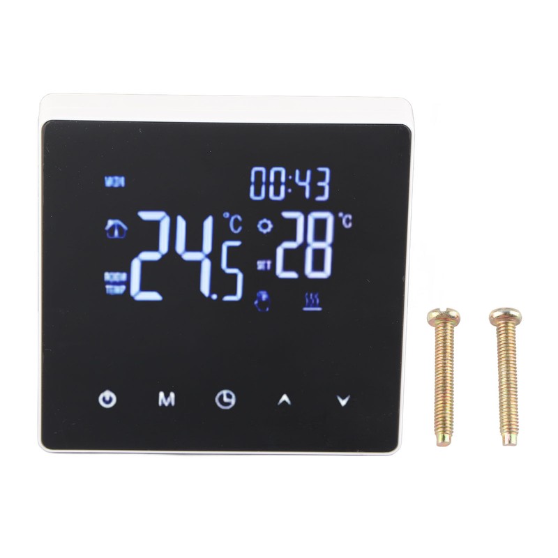 Touch Screen Thermostat Digital Display Constant Temperature Controller for Floor