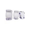 Set De Protecciones Marca Flying Eagle Modelo Cobet Blanco Con