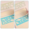 Ymapinc 4Pcs Kids Stencils for Drawing, Clear Ruler Animal-Shaped Stencils