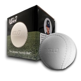 Velo Wallball - Training Ball - Pro Baseball Size & Weight - Enhance Coordination & Strength in Individual & Group Baseball Drills