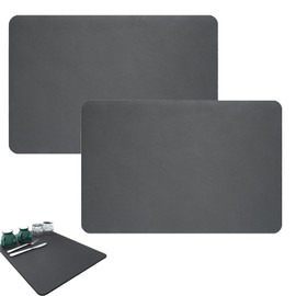 2PCS Draining Board Mats, Kitchen Super Absorbent Draining Mat, Folding Draining Mat, Dish Countertops Drainer Mat Anti-Slip Kitchen Mat for Drying Sink Drainer Mat Kitchen Drying Mat Coffee Mat