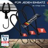 TRIBURG Expander with Hooks [Pack of 25 / 18 cm]