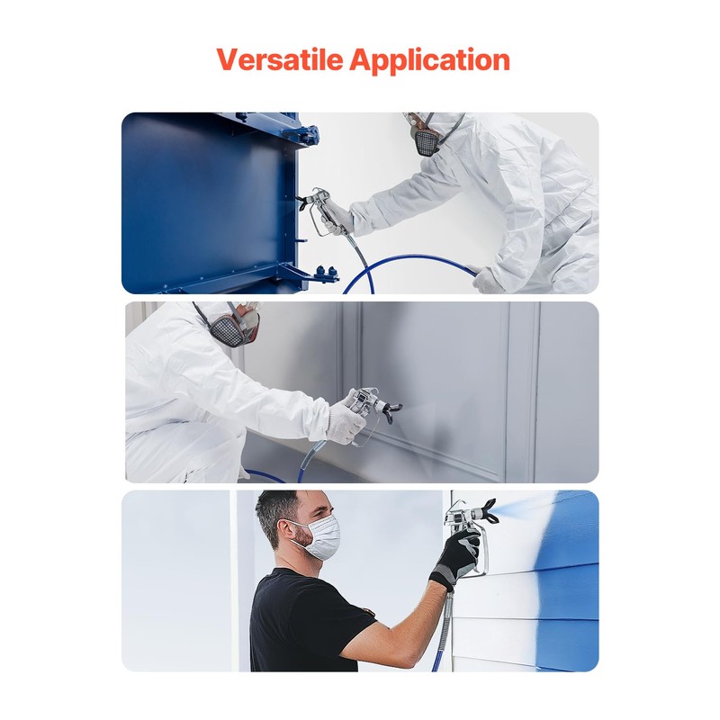VEVOR 50ft Airless Paint Sprayer Hose, 1/4 in Universal Airless