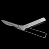 ILEAF Stainless Steel Pocket Folding Utility Knife with 10 Replaceable