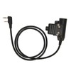 U94 PTT System Military Adapter 2 Pin 3.5mm Headset Adapter