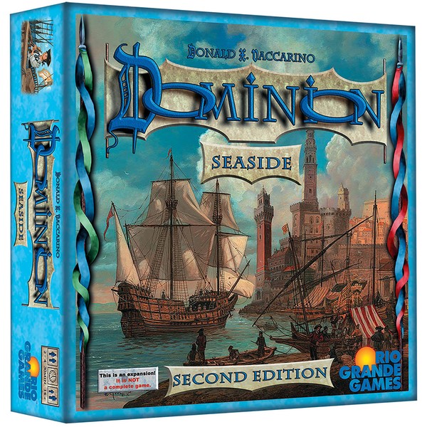 Rio Grande Games: Seaside Second Edition- Strategy Board Game, Rio Grande Games, Ages 14+, 1-4 Players, 90-120 Min