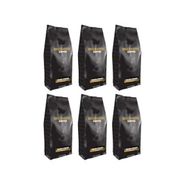 Brickhouse Irish Cream Flavored Ground Coffee – Smooth & Creamy Non-Alcoholic Indulgence, 100% Arabica, 6-Pack (12oz Bags)