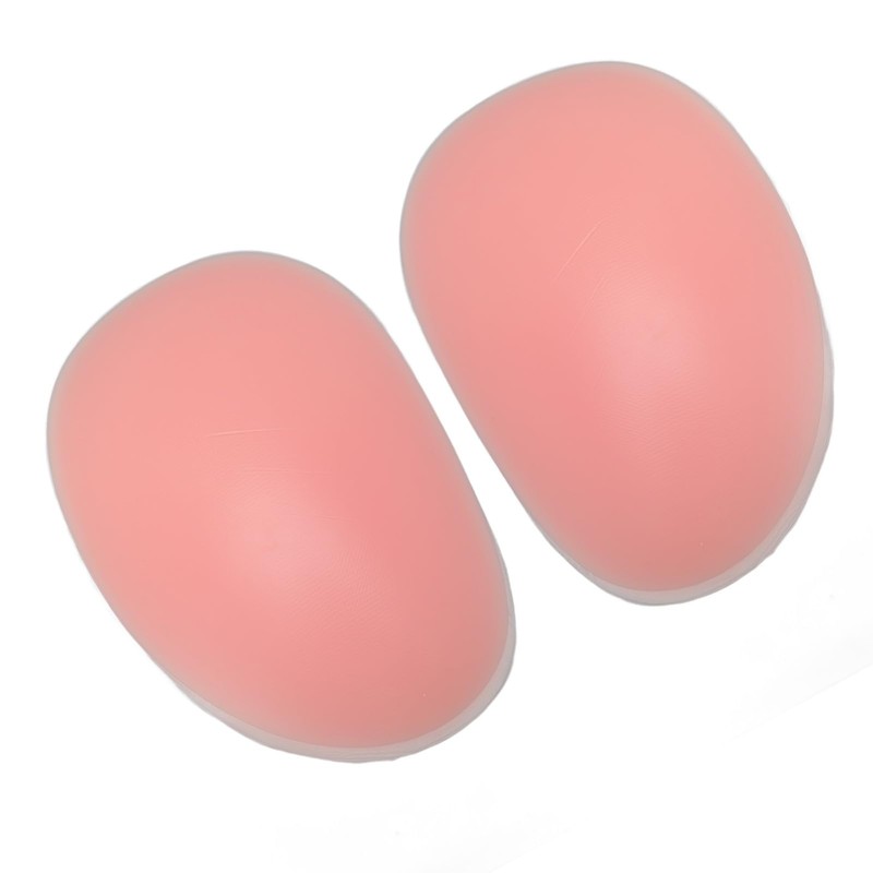 Silicone Butt Pads Thin Edges Removable Padding for Women Pink
