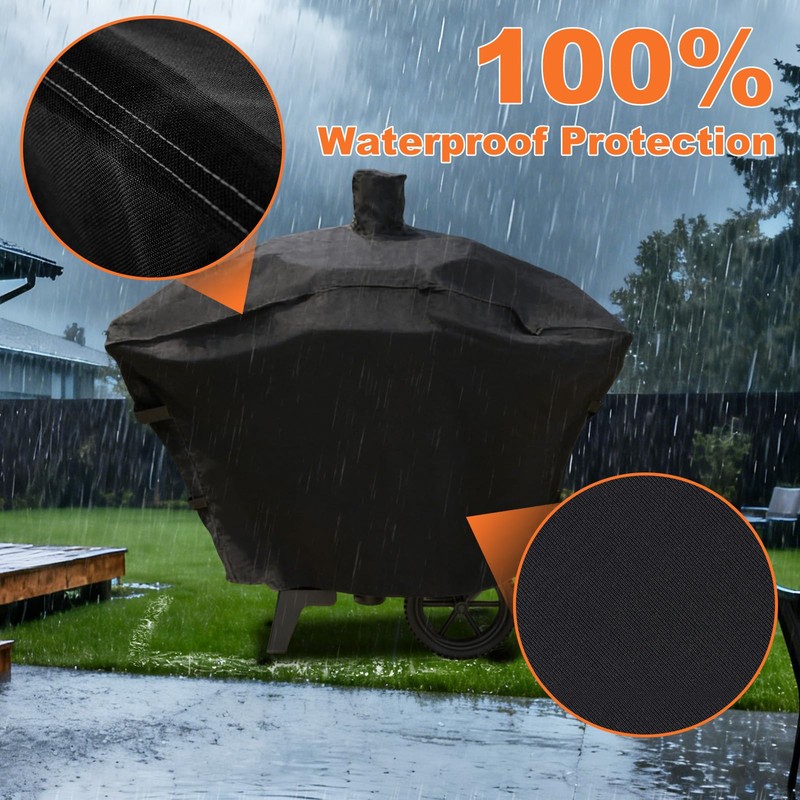 Grill Cover for Oklahoma Joe’s Bronco Gen 2 Drum Smoker