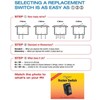 RV Designer RV Designer S265, Rocker Switch, 10 Amp, On