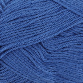 Cotton Select Sport Weight Yarn - 100% Fine Cotton - 4 Skeins - Col 208 - Dynasty Blue