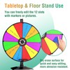 EBLIKI 24" Prize Wheel - Dual Use Tabletop or Height