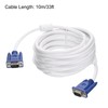 MECCANIXITY 10M/33ft Male-to-Male VGA Cable for Computer, Projector
